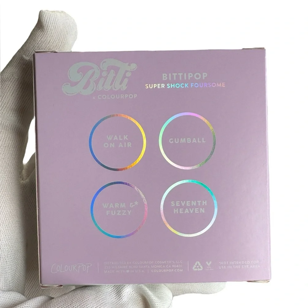 Colourpop Super Shock Eyeshadow Set Bitti Collection